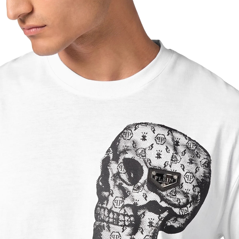 Philipp Plein T-Shirt T-Shirt Skull weiss(Image 4)