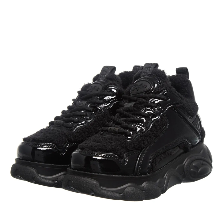 Buffalo Cld Chai Warm Black Platform Sneaker