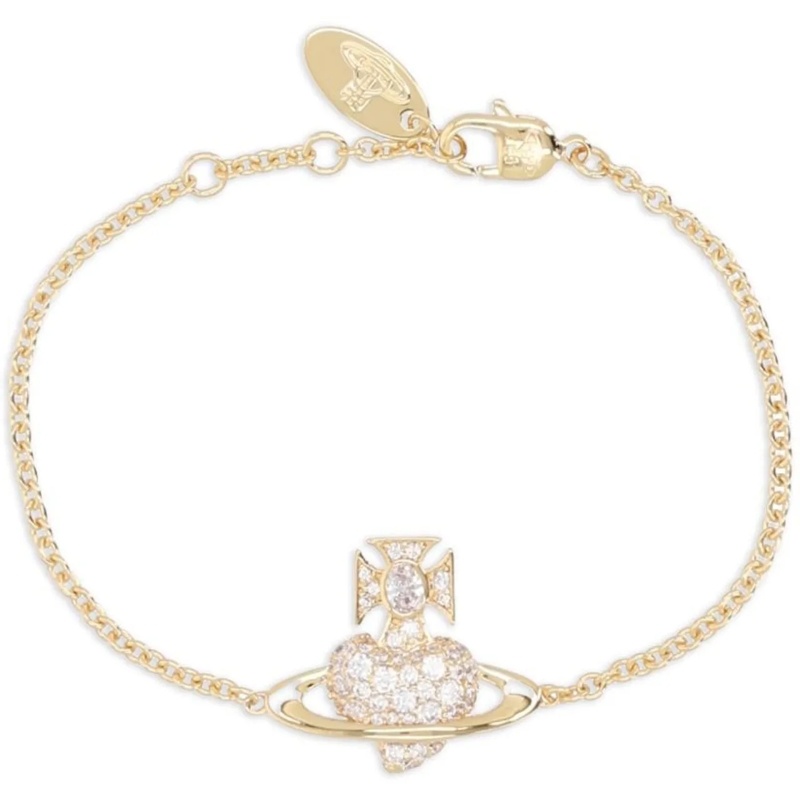 Vivienne Westwood Armband Bijoux Goldwhite weiß