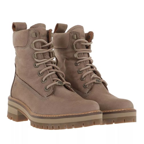 Timberland Courmayeur Valley Yellow Boot  Taupe Grey Schnürstiefel