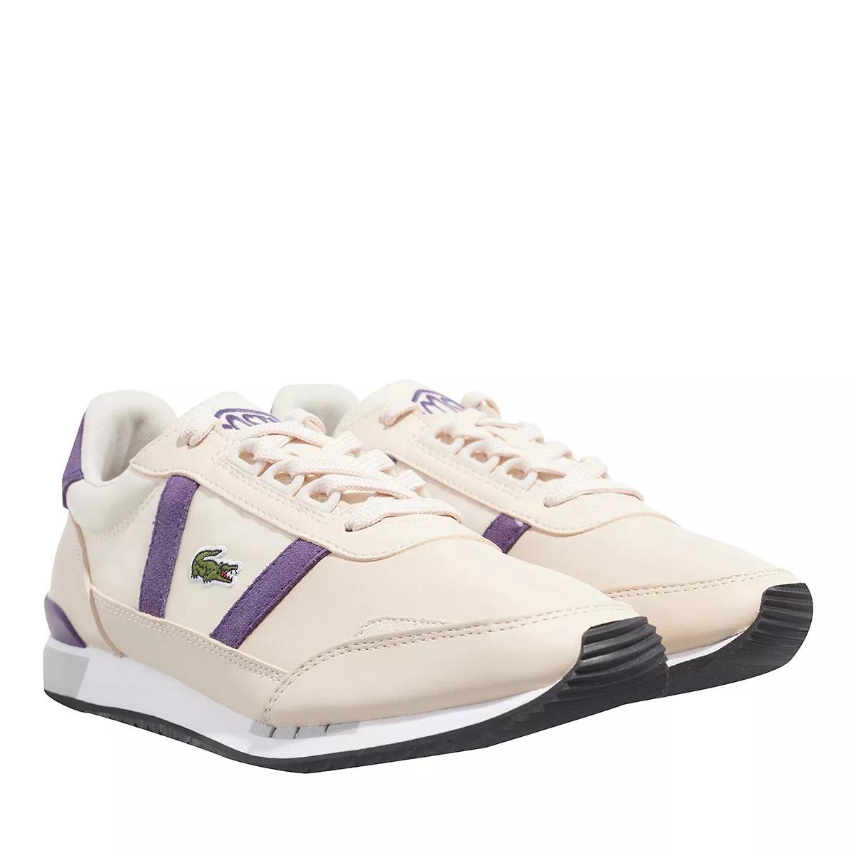 Lacoste Partner Retro 222 1 Sfa Off Wht Purp Low Top Sneaker