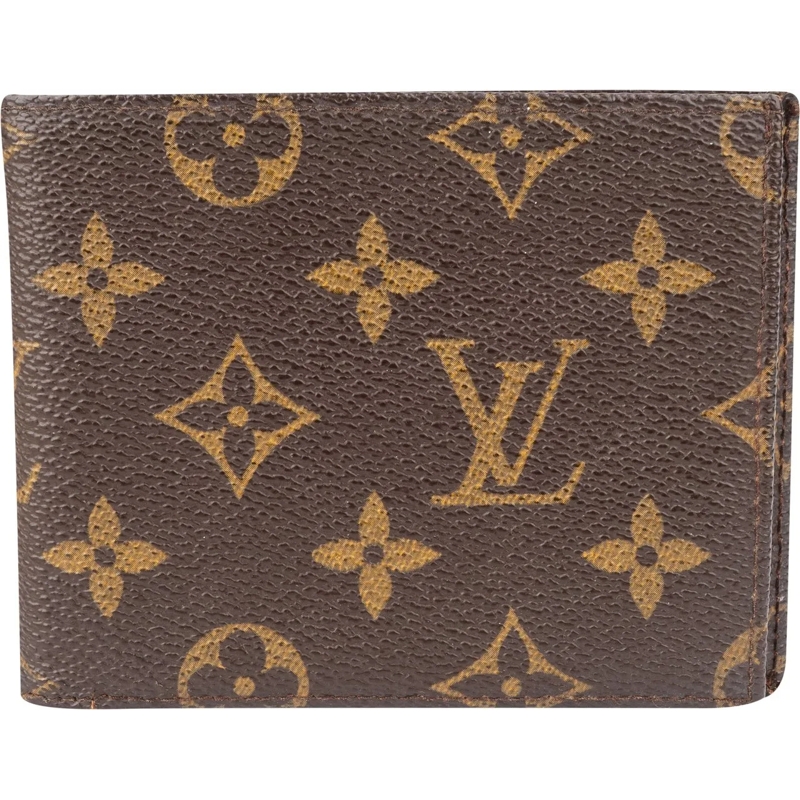 Louis Vuitton Geldbörse Louis Vuitton Canvas Monogram Porte Wallet braun