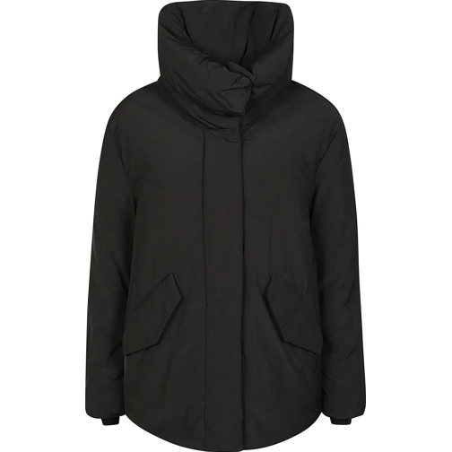 Woolrich Übergangsjacke Luxury Cocoon Jacket Black schwarz