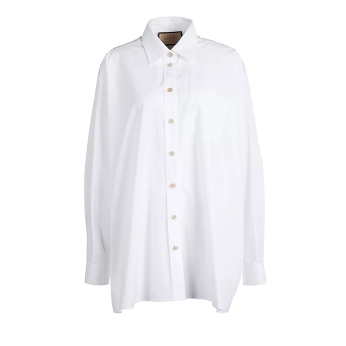 Gucci Island Popeline 9000 white Shirts