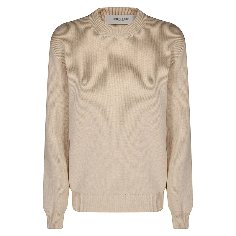 Golden Goose Trui Boyfriend Sweater Neutrals