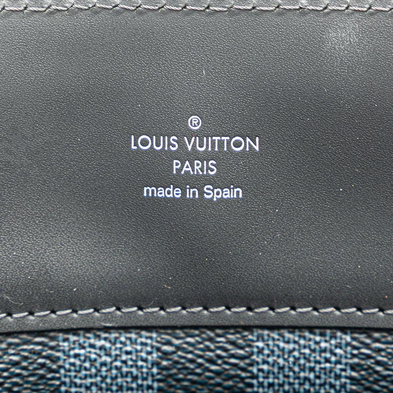 Thumbnail - Louis Vuitton Shopper - Damier Cobalt Cabas Voyage - Gr. unisize - in Blau - für Damen