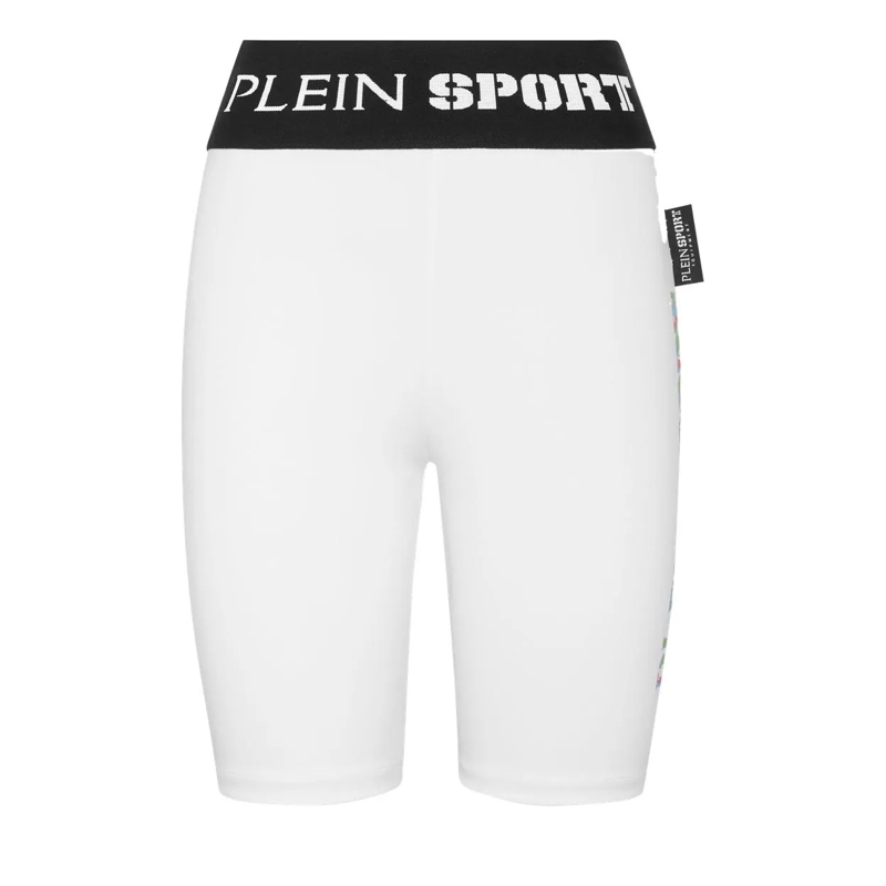 Plein Sport Leggings Sport-Leggings weiss