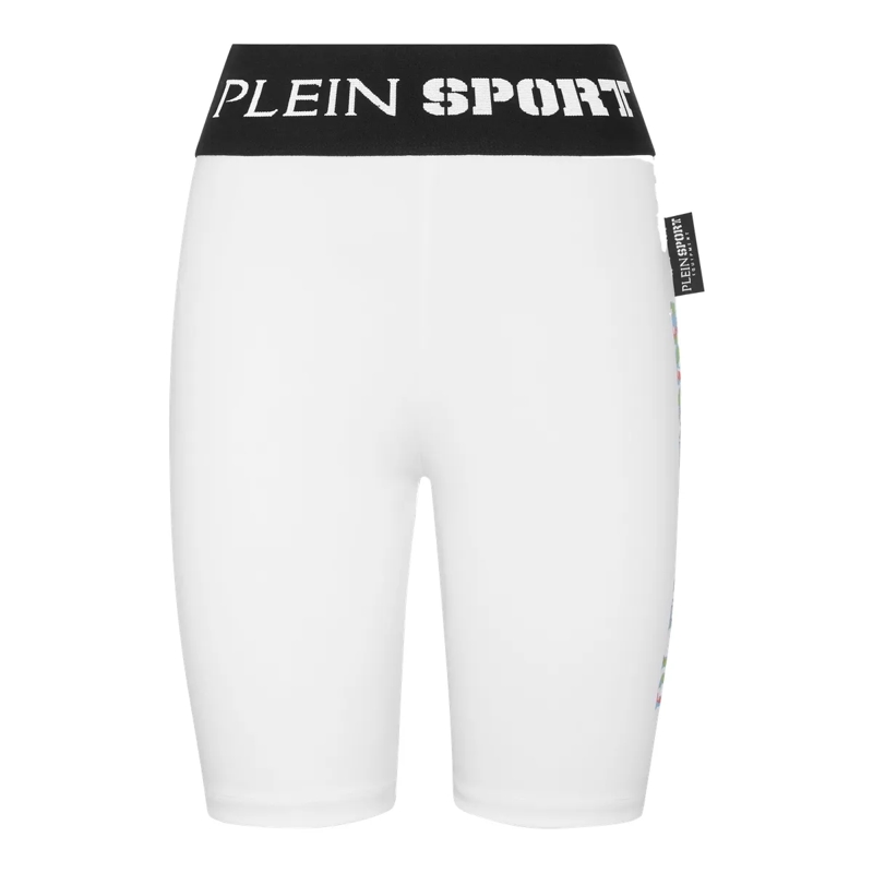 Plein Sport Leggings Sport-Leggings weiss