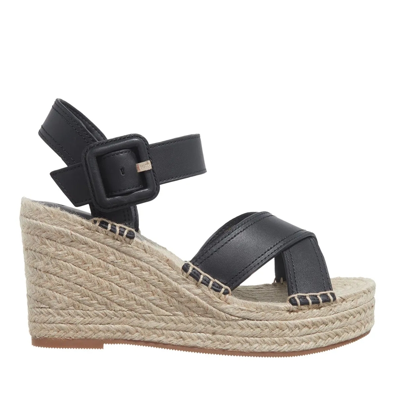 Boss High Heels Madeira Sandwdg Black