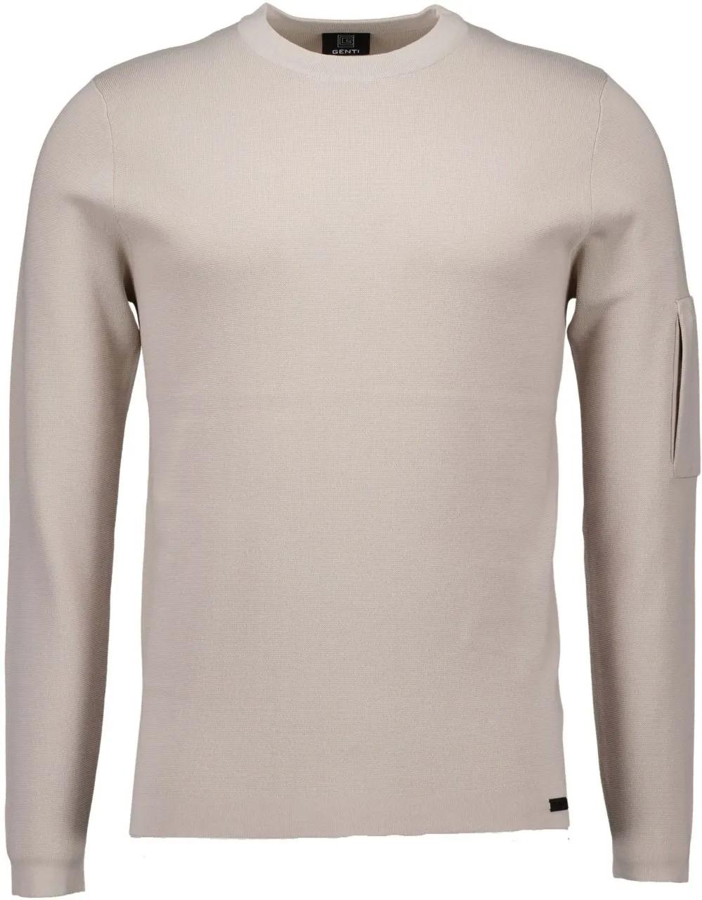 Thumbnail - GENTI - Genti Truien Beige K1140 3258 - Größe L - beige