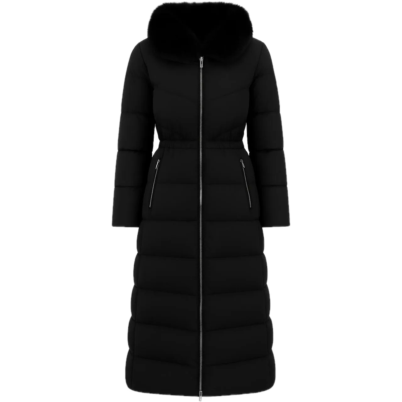 Moose Knuckles Parka Belle Sh Long Black schwarz