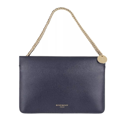Givenchy Crossbody Bag Leather Suede Navy Crossbody Bag