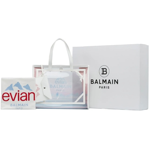 Balmain Shopper 21st x Evian PVC B-Army Tote weiß (Image 2)