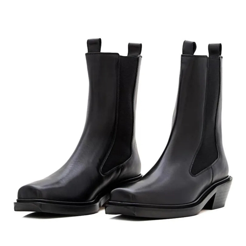 Aeydē Stiefel Antonia Leather Boots Black