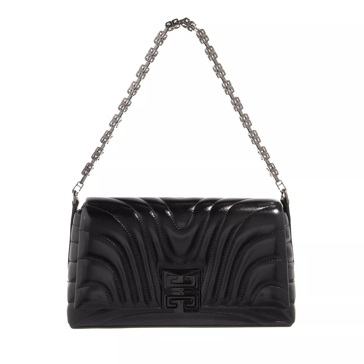 Fendi baguette black outlet leather