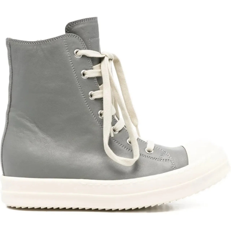 Rick Owens Low-Top-Sneaker Sneakers Washed Indigo/milk/milk grau