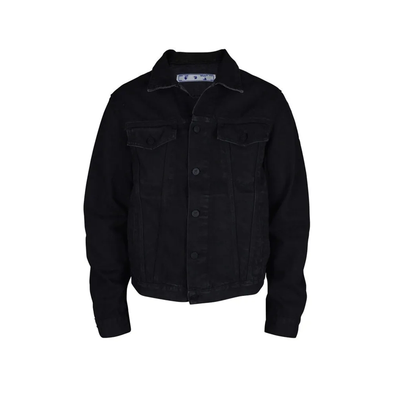 Off-White Jeansjacke Off-White Black Denim Jacket Black