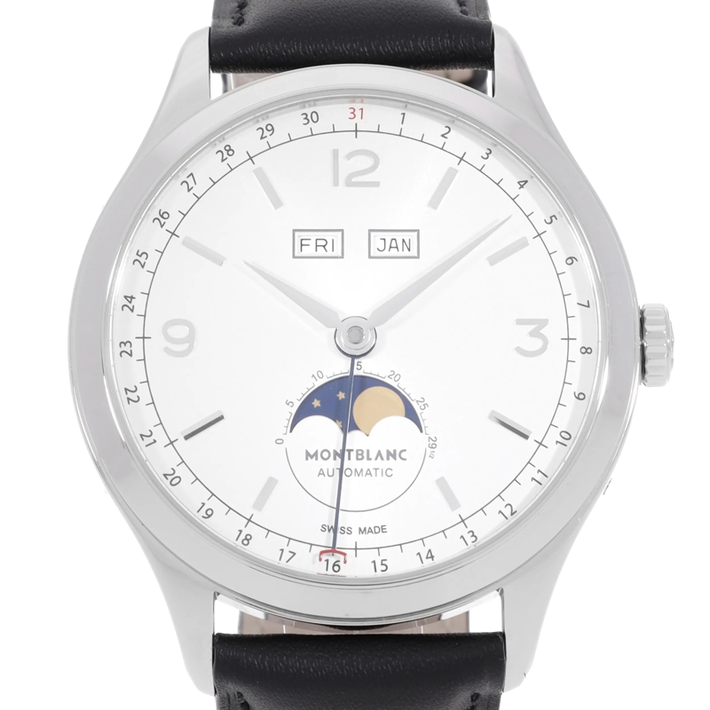 Montblanc Automatisch Horloge Heritage Silber