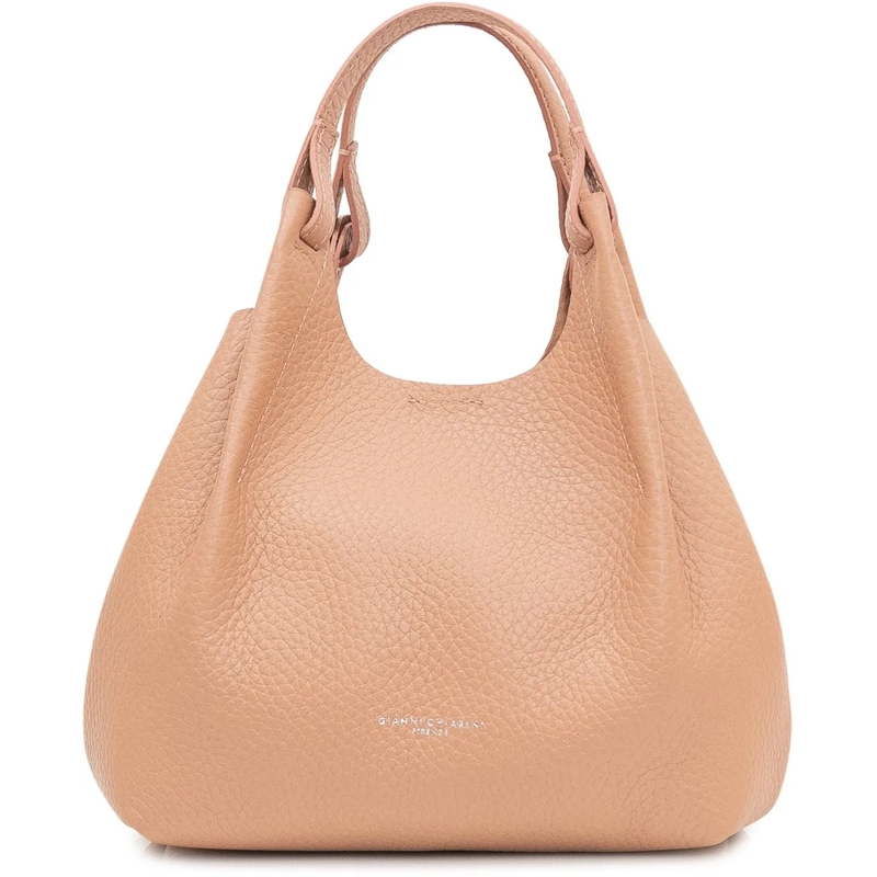 Gianni Chiarini Sac à bandoulière Borsa a Spalla Dua in Pelle con Manico Singolo beige