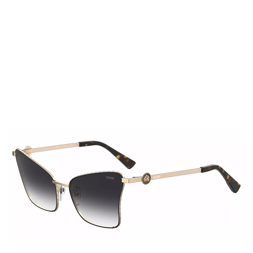 Moschino 106/S        Black Gold Sunglasses
