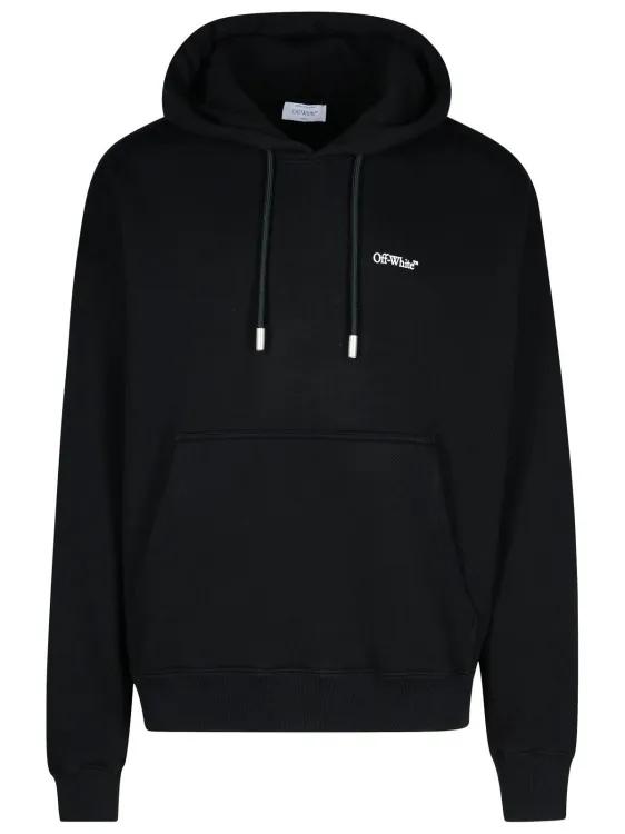 Off-White - Windy%27 Black Cotton Sweatshirt - Größe S - schwarz