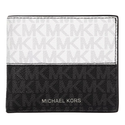 MICHAEL Michael Kors Billfold Black/Red Bi-Fold Portemonnaie