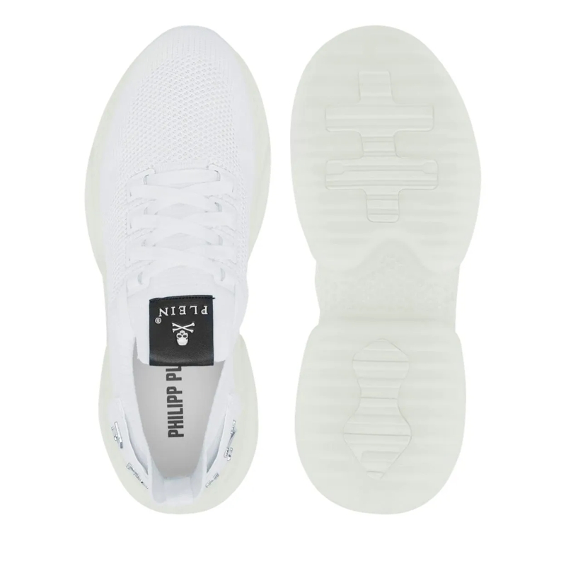 Philipp Plein Low-Top-Sneaker Runner Sneaker Iconic Plein weiss(Image 5)