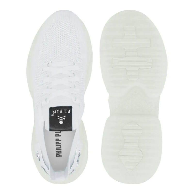 Philipp Plein Low-Top-Sneaker Runner Sneaker Iconic Plein weiss(Image 4)