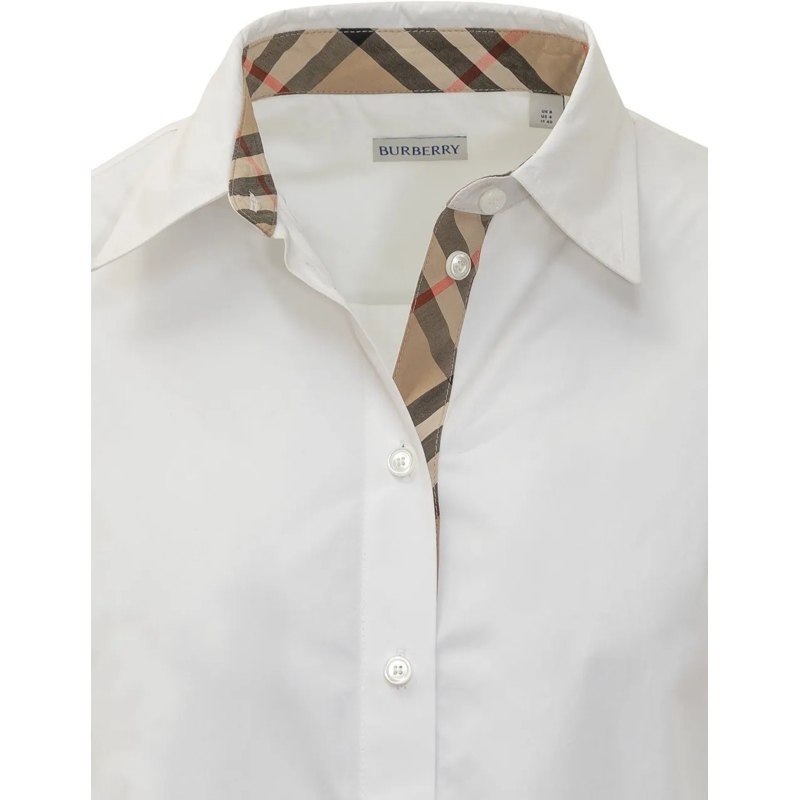 Burberry Chemisier Katherine Camicia a Righe weiß(Image 3)