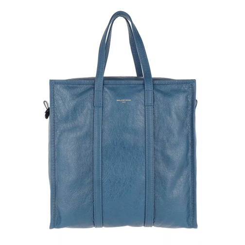 Balenciaga Bazar Shopper M Blue Shopping Bag