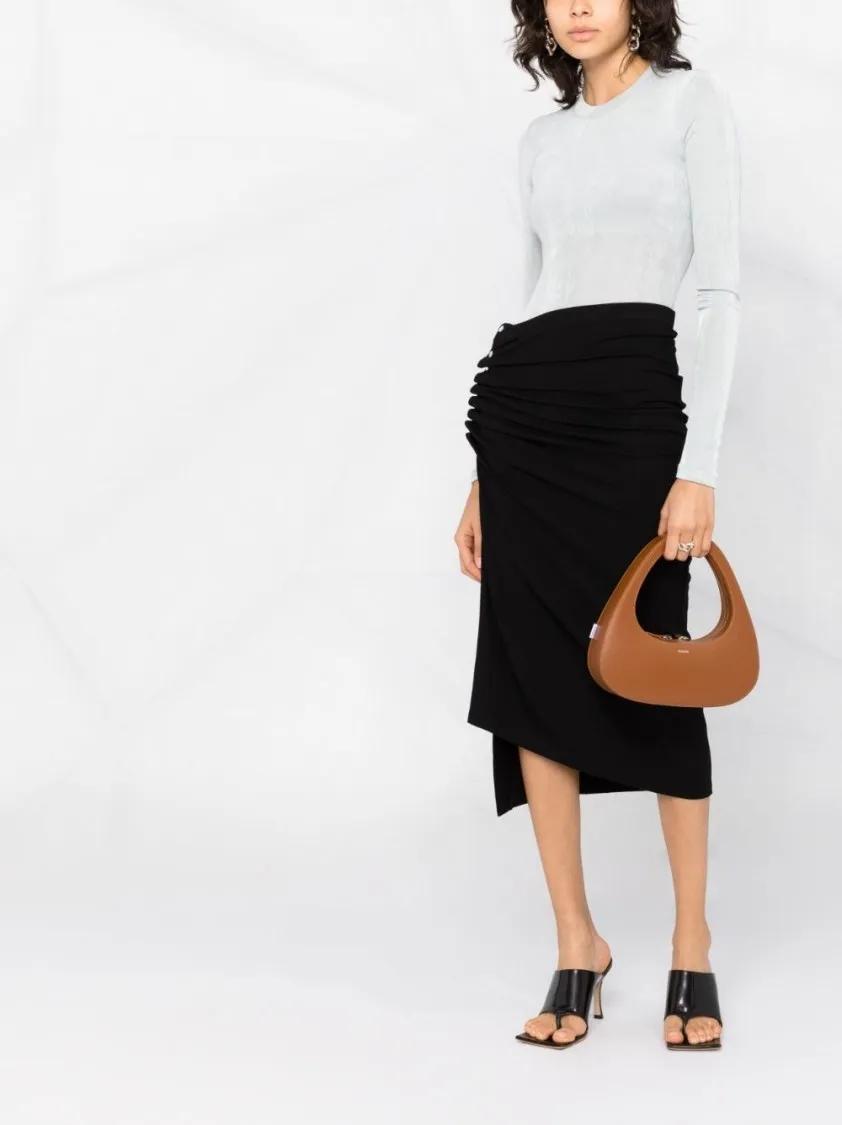 Coperni Crossbody bags Baguette Swipe Bag In Classic Black in bruin