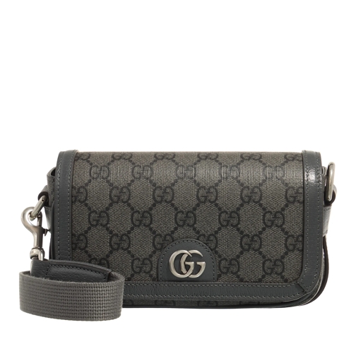 Gucci Crossbody Bag Ophidia Super Mini Shoulder Bag Black