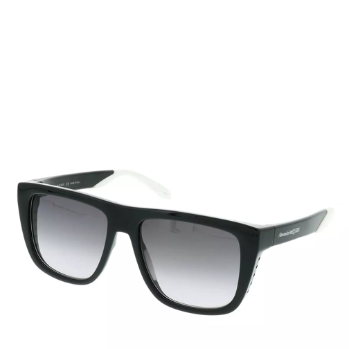 Alexander McQueen AM0293S-001 55 Sunglass UNISEX INJECTION Black Sonnenbrille