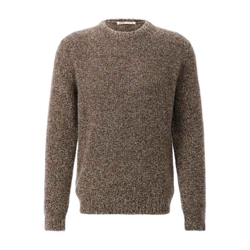 Maurizio Baldassari Pull Pullover aus Kaschmir & Seide Braun