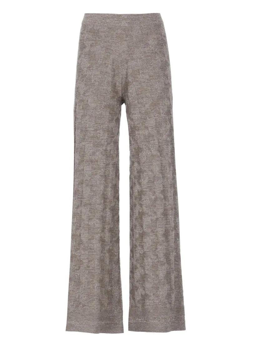 D. Exterior - Lurex Pants - Größe S - grau