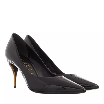 Gucci patent best sale leather pumps