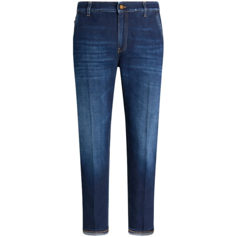 Pt Torino Jeans mit geradem Bein Jeans Denim blau