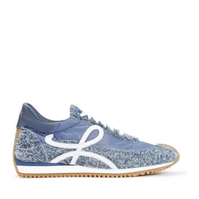 Loewe Low-Top Sneaker - Flow Runner Light Blue Polyamide Sneakers - Gr. 42 (EU) - in Blau - für Damen