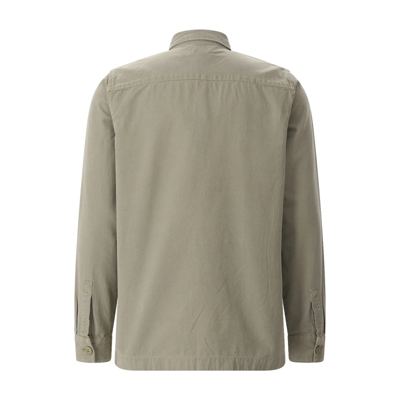 Barbour Hemd Overshirt aus Baumwolle grün(Image 2)