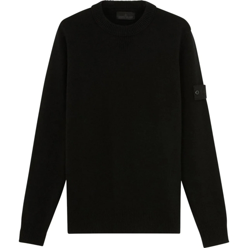 Stone Island  Ghost Wool Sweater schwarz