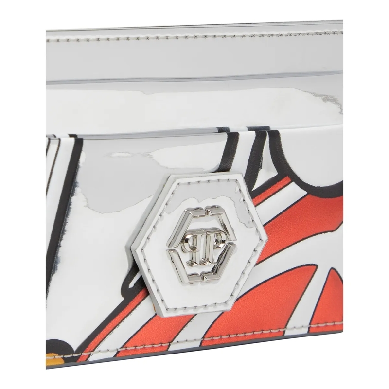 Philipp Plein Geldbörse Embossed Credit Card Holder 3D Plein rot(Image 4)