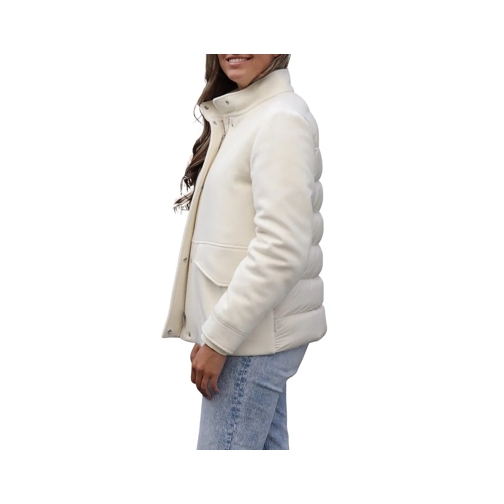 Woolrich Veste de transition Kuna Jacket Milky Cream weiß (Image 4)