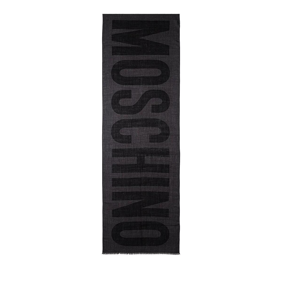 Moschino Tücher & Schals - Scarf - Gr. unisize - in Grau - für Damen