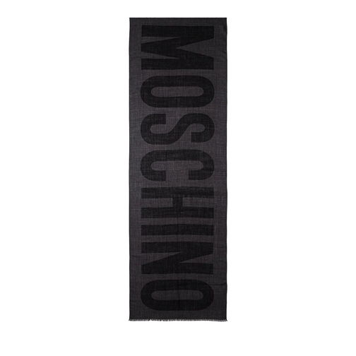 Moschino Scarf Grey Lightweight Scarf