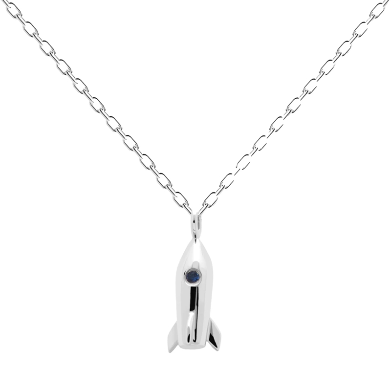 PDPAOLA Mittellange Halskette 925er Sterlingsilber Halskette silber