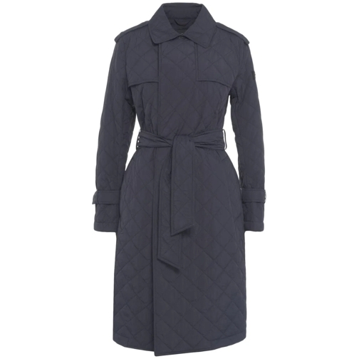 Peuterey Veste de transition Quilted trench coat 'Samso' blau
