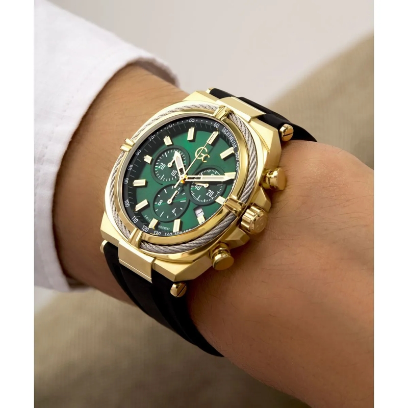 GC Quarzuhr Quarz-Analoguhr Gc Ironclass schwarz(Image 9)