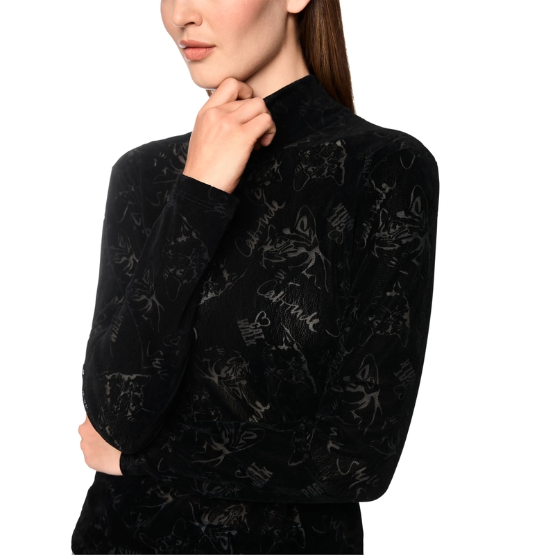 Marc Cain Longsleeve T-Shirt black new(Image 4)
