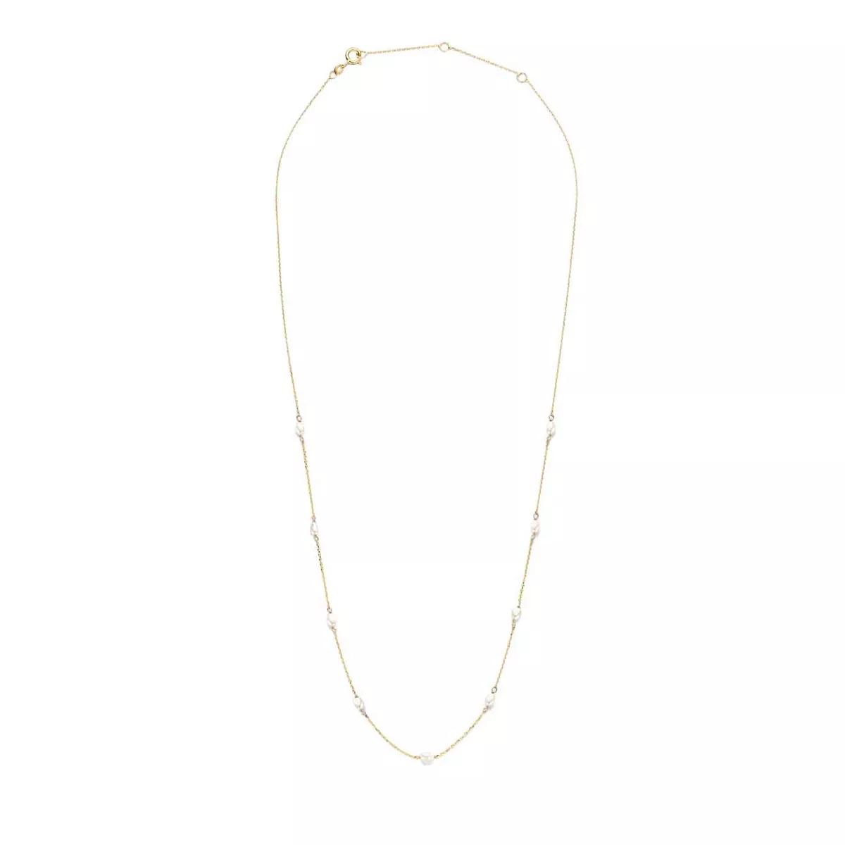 Thumbnail - Jackie Gold Halskette - Jackie Pearls of Amalfi Necklace585 - Gr. unisize - in Gold - für Damen