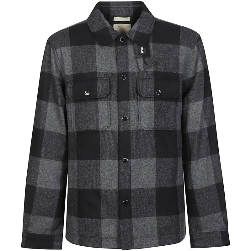 Woolrich Doudoune Alaskan Shirt Jacket Black schwarz